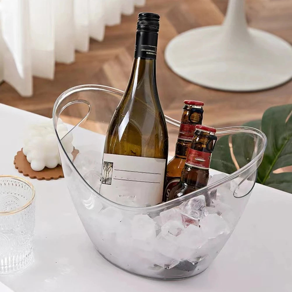 ❄️ Plastic Drink Bucket