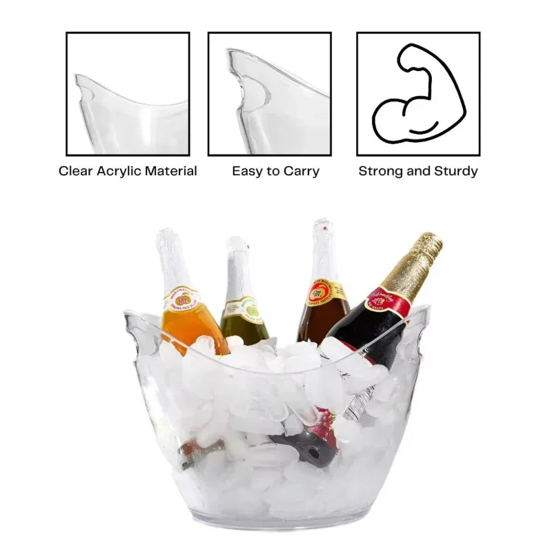 đź§Š Transparent Ice Bucket