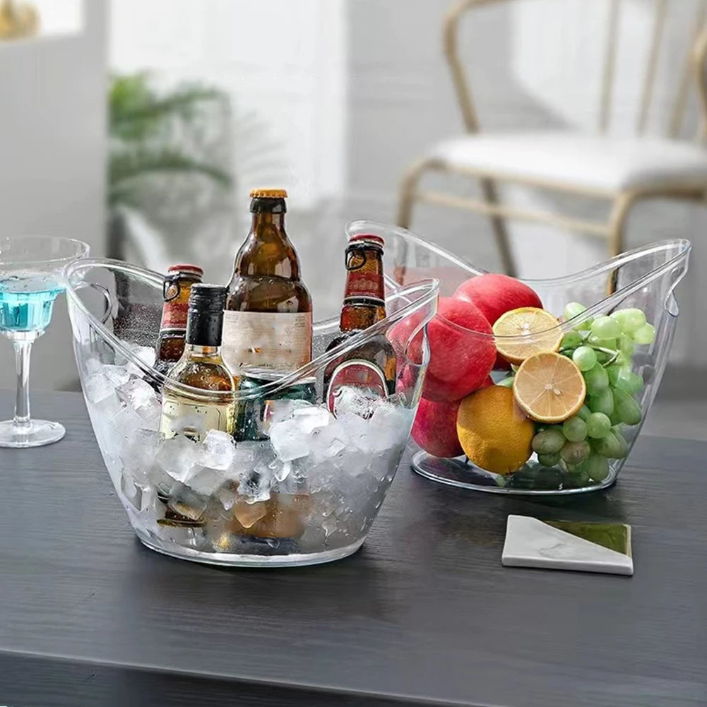 ❄️ Plastic Drink Bucket