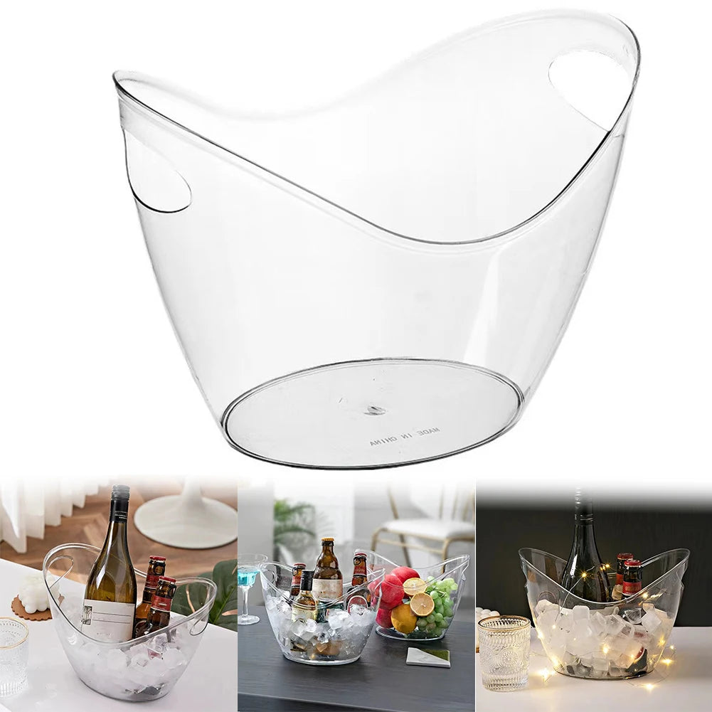 ❄️ Plastic Drink Bucket