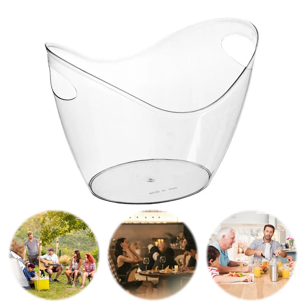 ❄️ Plastic Drink Bucket