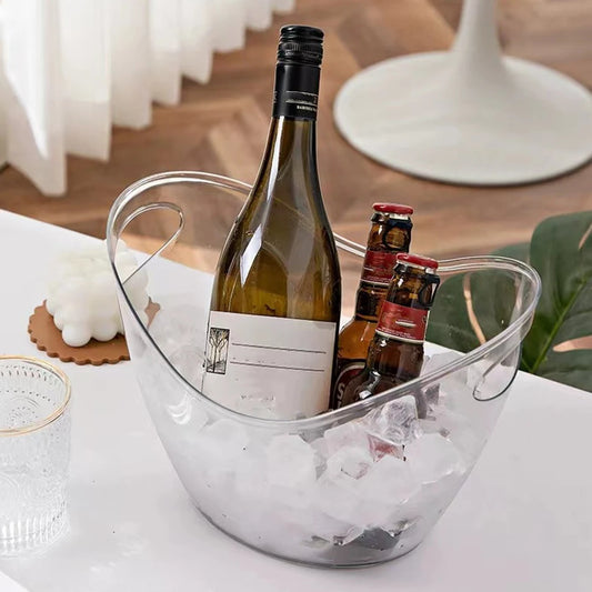 ❄️ Plastic Drink Bucket