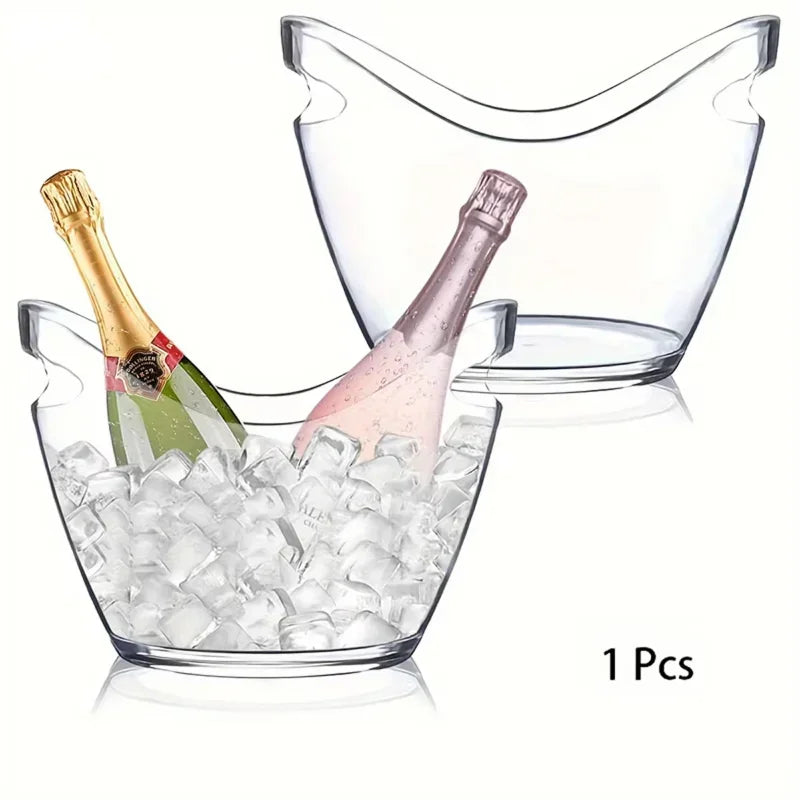 🧊 Transparent Ice Bucket
